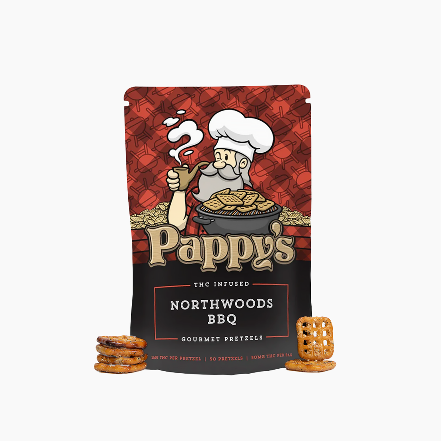 Northwoods BBQ Pretzels 50mg THC