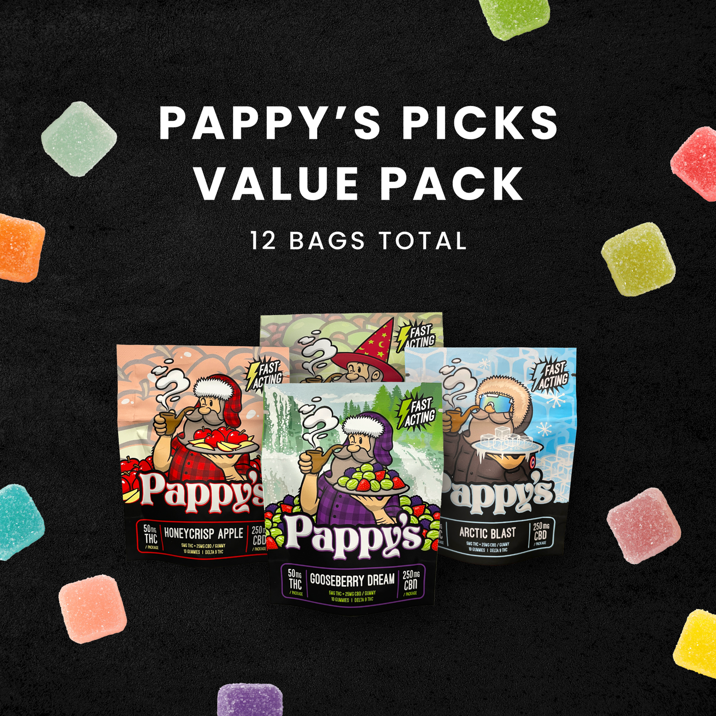 Value Pack: Pappy's Picks (50MG)
